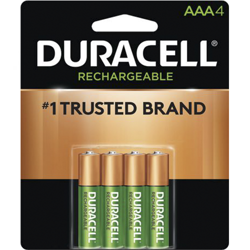 Pilas Recargables Duracell Tamaño AAA (4 Unidades)