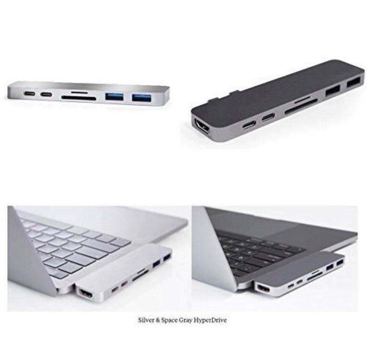 Adaptador Hub Usb Tipo C 7 Puertos Macbook – imagen 2