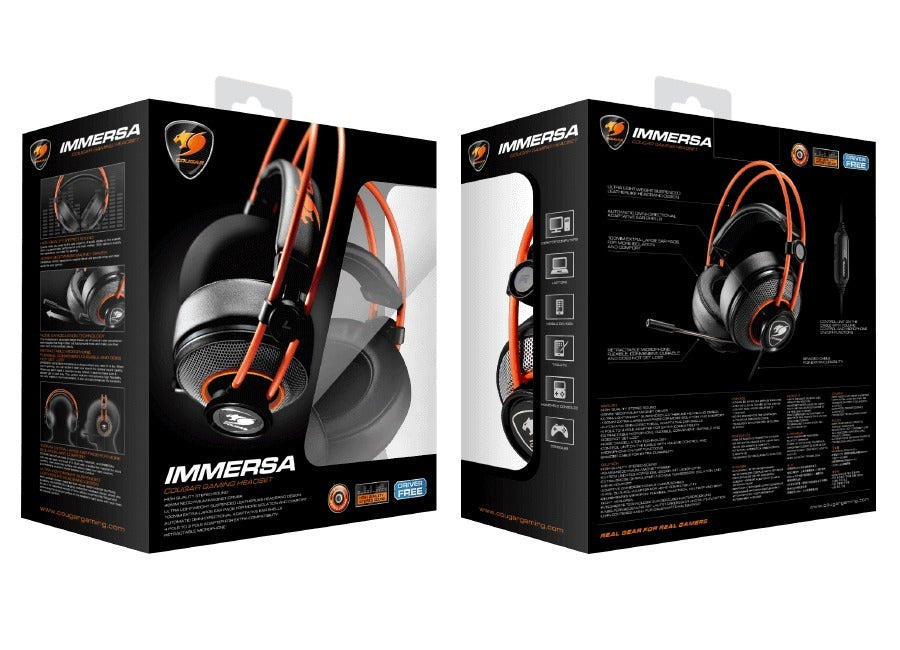 Audífonos Gamer Cougar Immersa – imagen 4