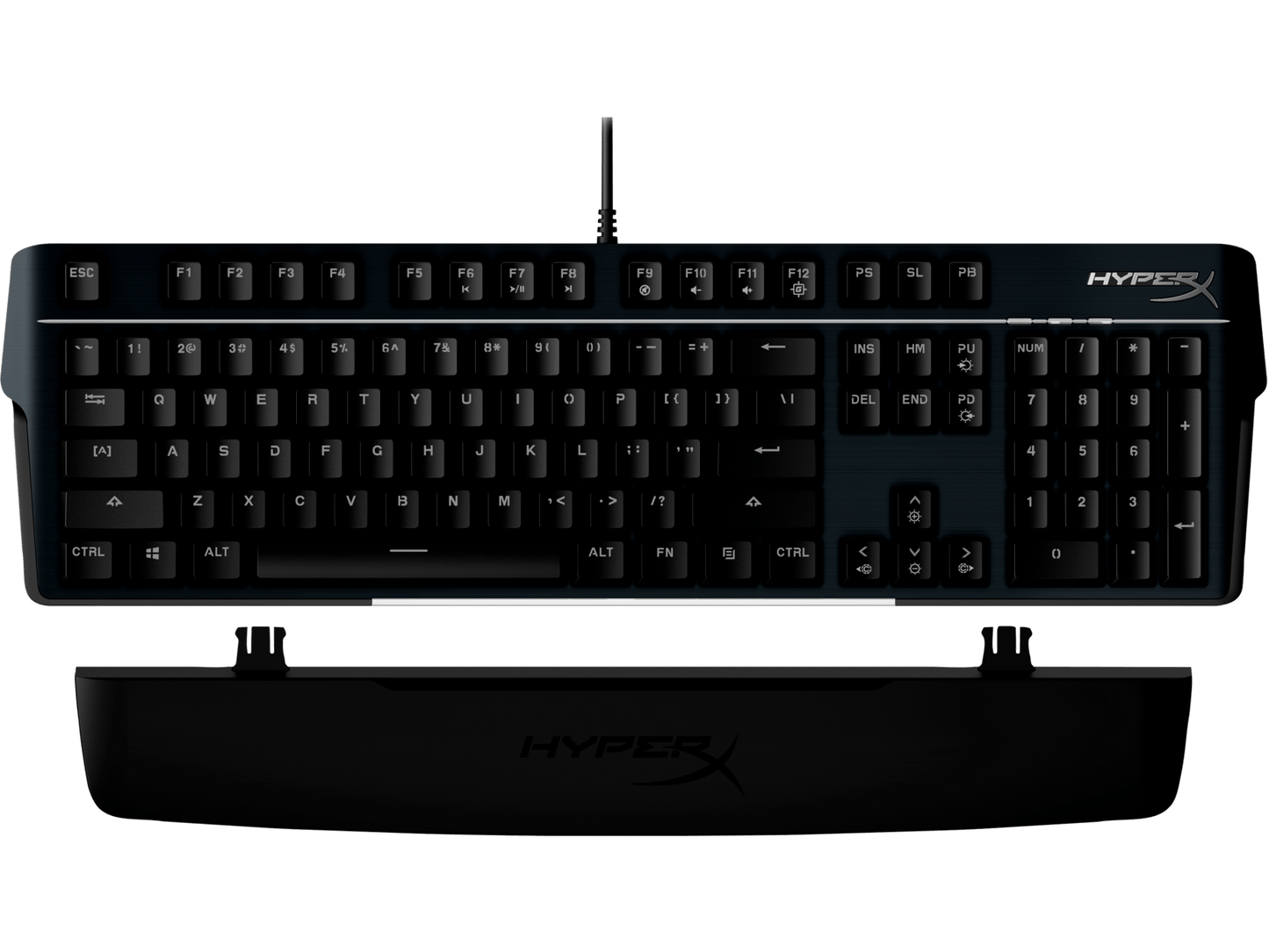 Teclado Gamer Mecanico Hyperx Alloy MKW100 Negro – imagen 5