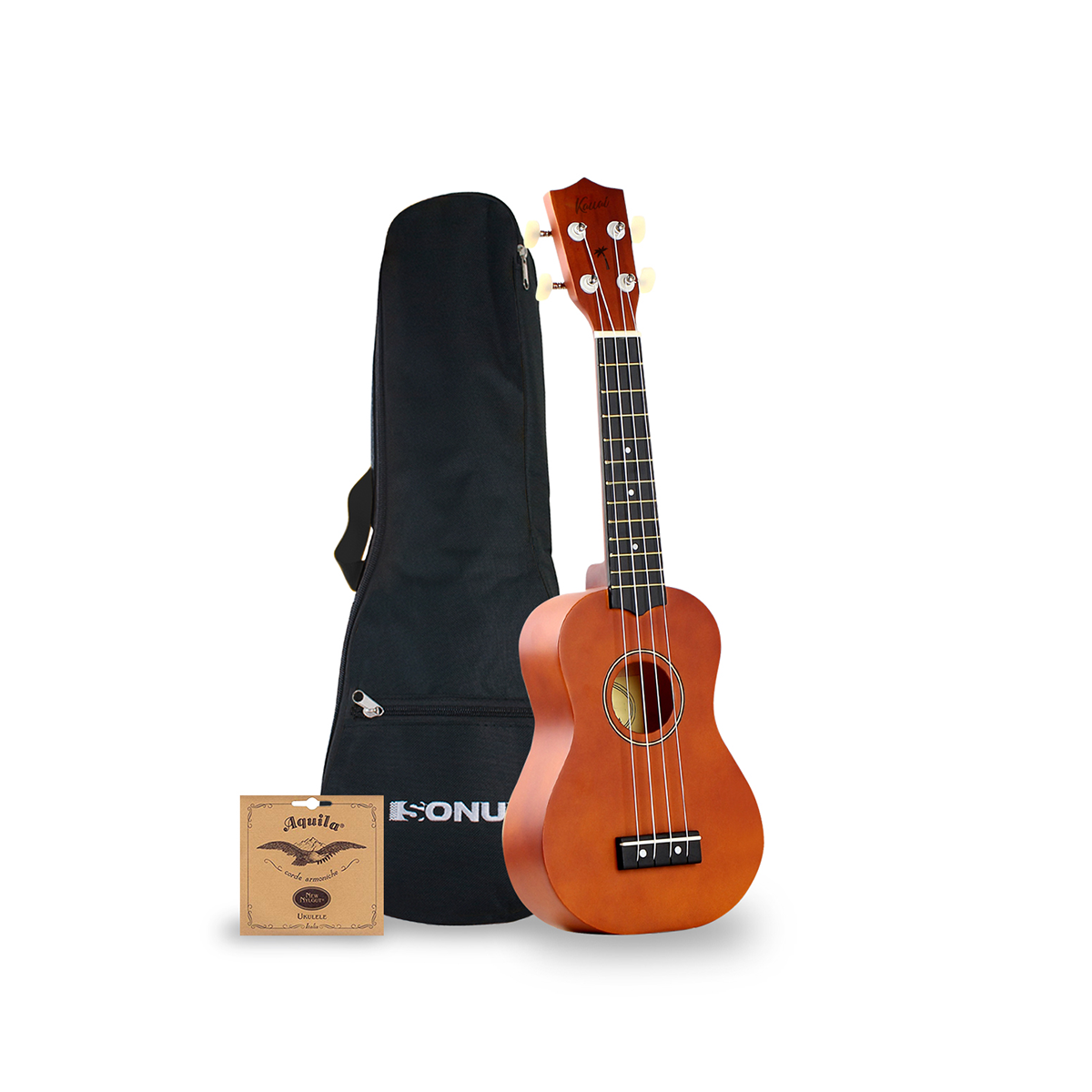 Ukelele Sonun Kauai Soprano 21 + Funda Cafe Mod 8402