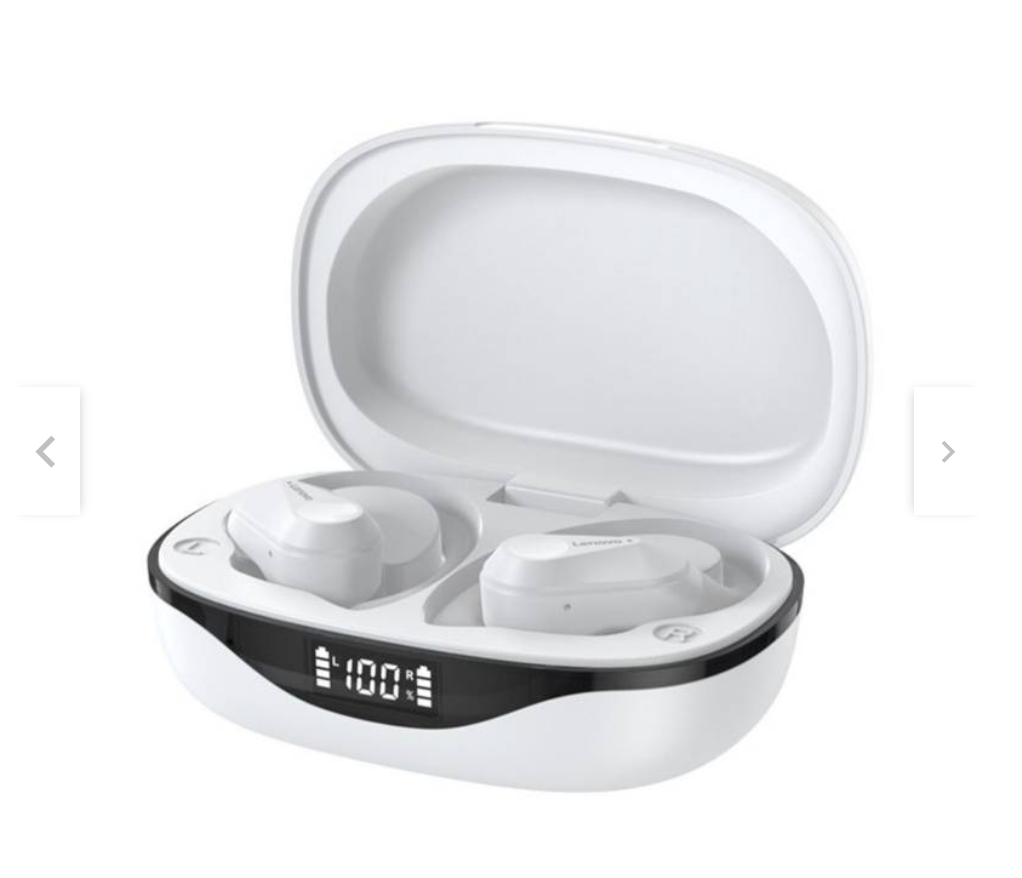 Audífonos In Ear Bluetooth Lenovo Lp75 Blanco – imagen 2