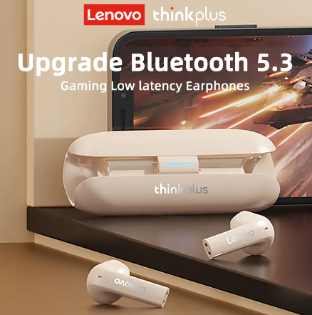 Audífonos In Ear Bluetooth Lenovo Tw60 Rosado – imagen 2