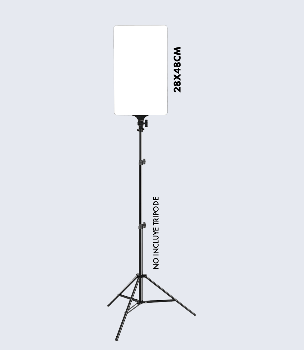 Panel de Iluminacion Estudio Fotografico Rl-24 28x48 Cm + Control – imagen 2