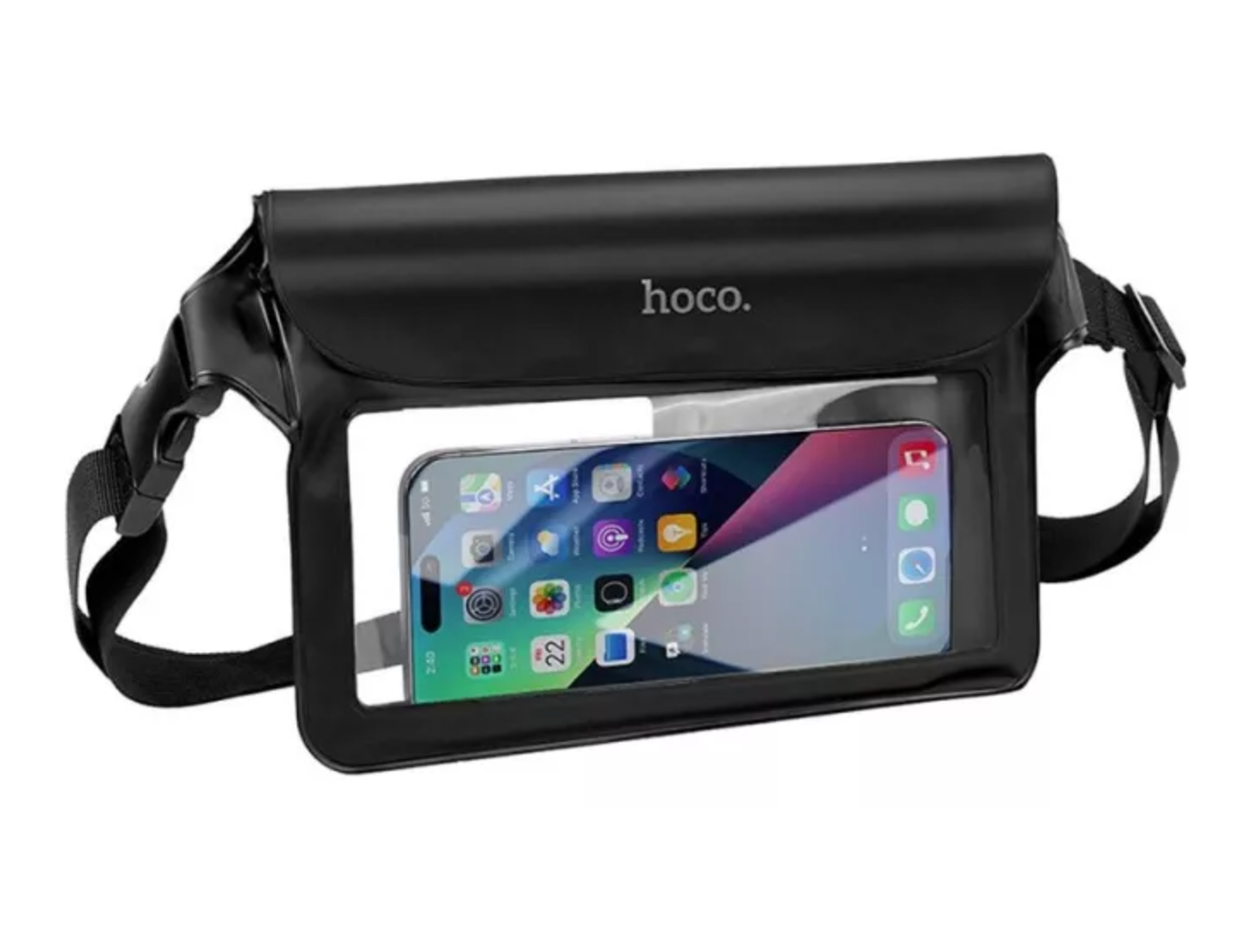 Bolso Funda Impermeable Hoco Hx51 Tribute Para Celular – imagen 5