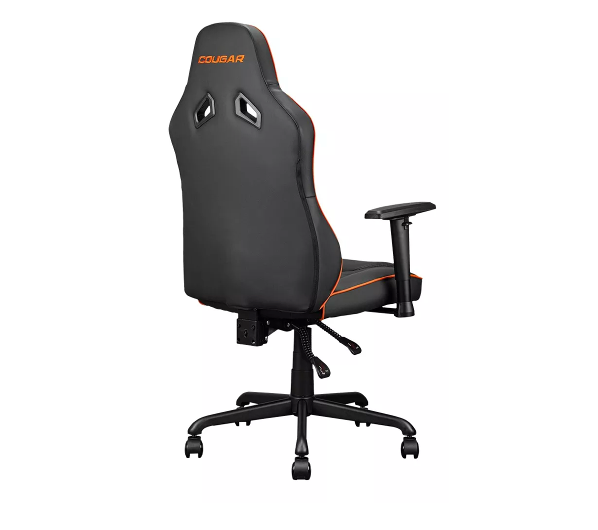 Silla Gamer Cougar Fusion S Cuero Sintetico Negro Naranjo – imagen 3
