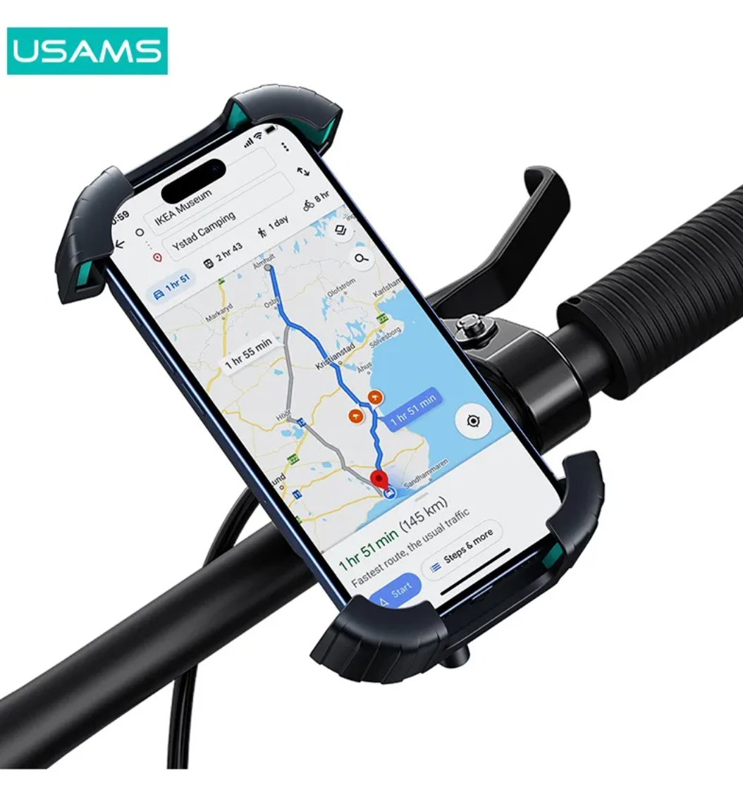 Soporte De Moto Y Bicicleta Usams Zj078 Negro – imagen 5