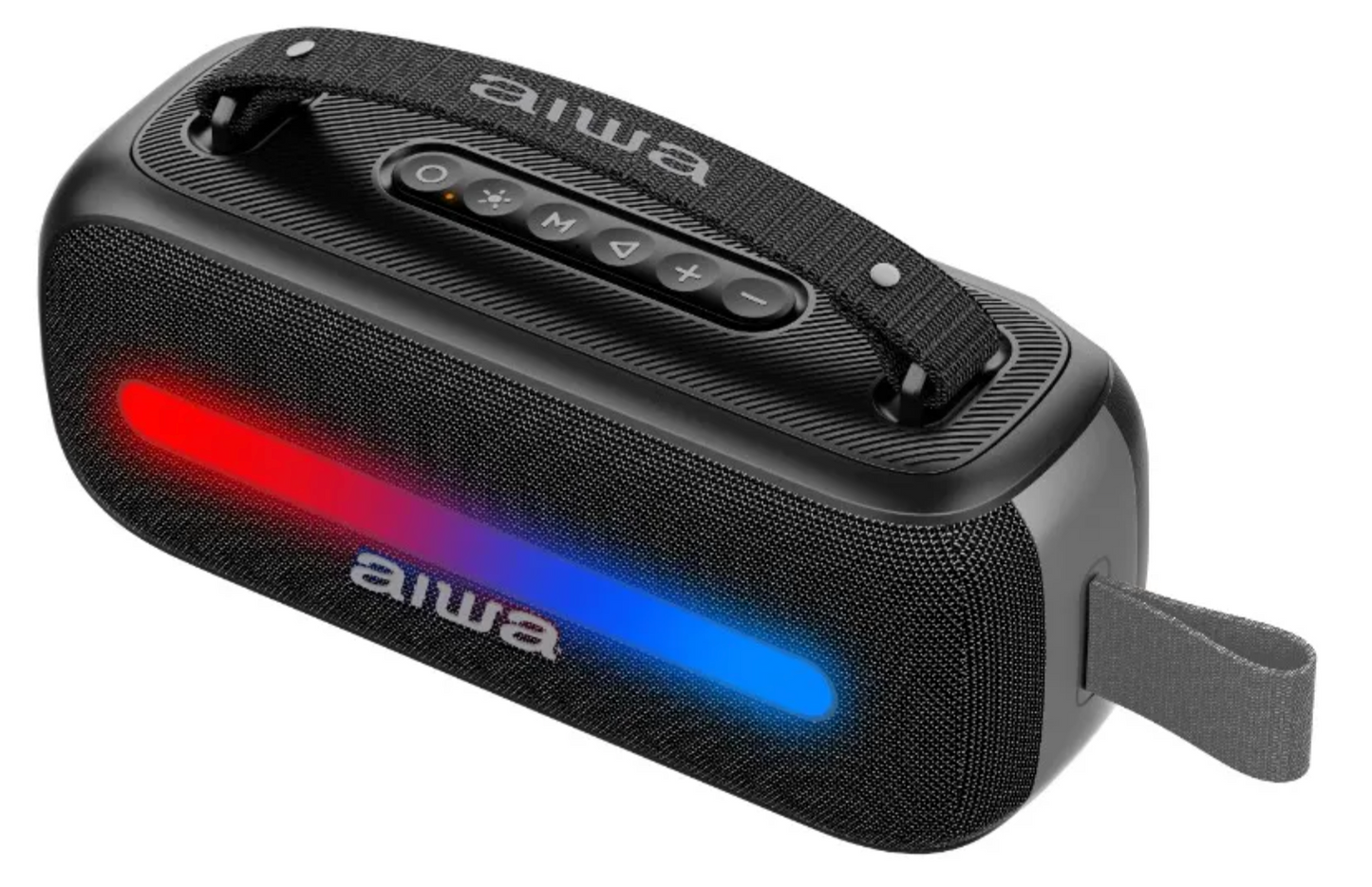 Parlante Bluetooth Aiwa Portátil Con Karaoke Aws-s40bt Negro – imagen 3