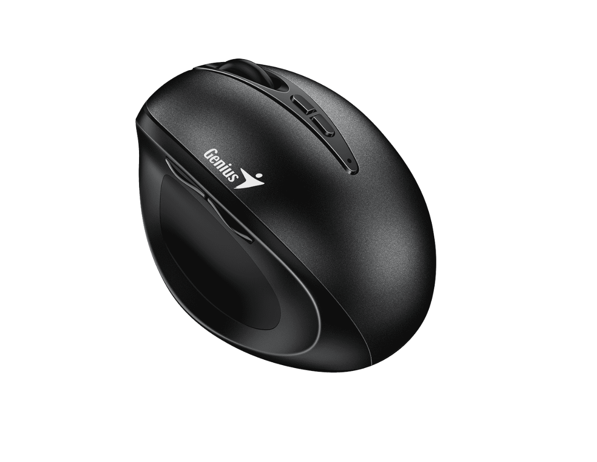 Mouse Inalámbrico Vertical Genius Ergo 8300s Negro – imagen 3