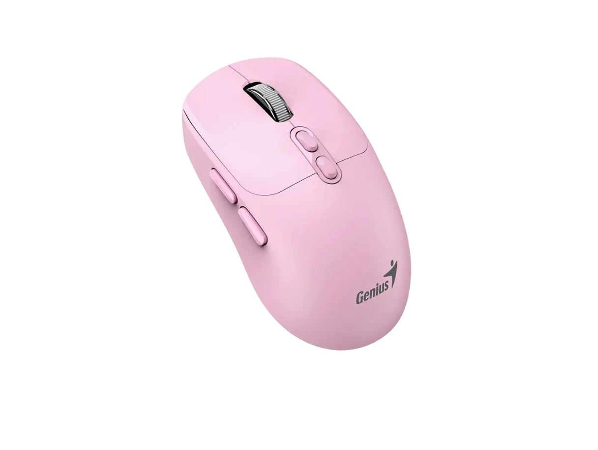 Mouse Bluetooth Silencioso Genius Nx-8080s Rosado – imagen 3