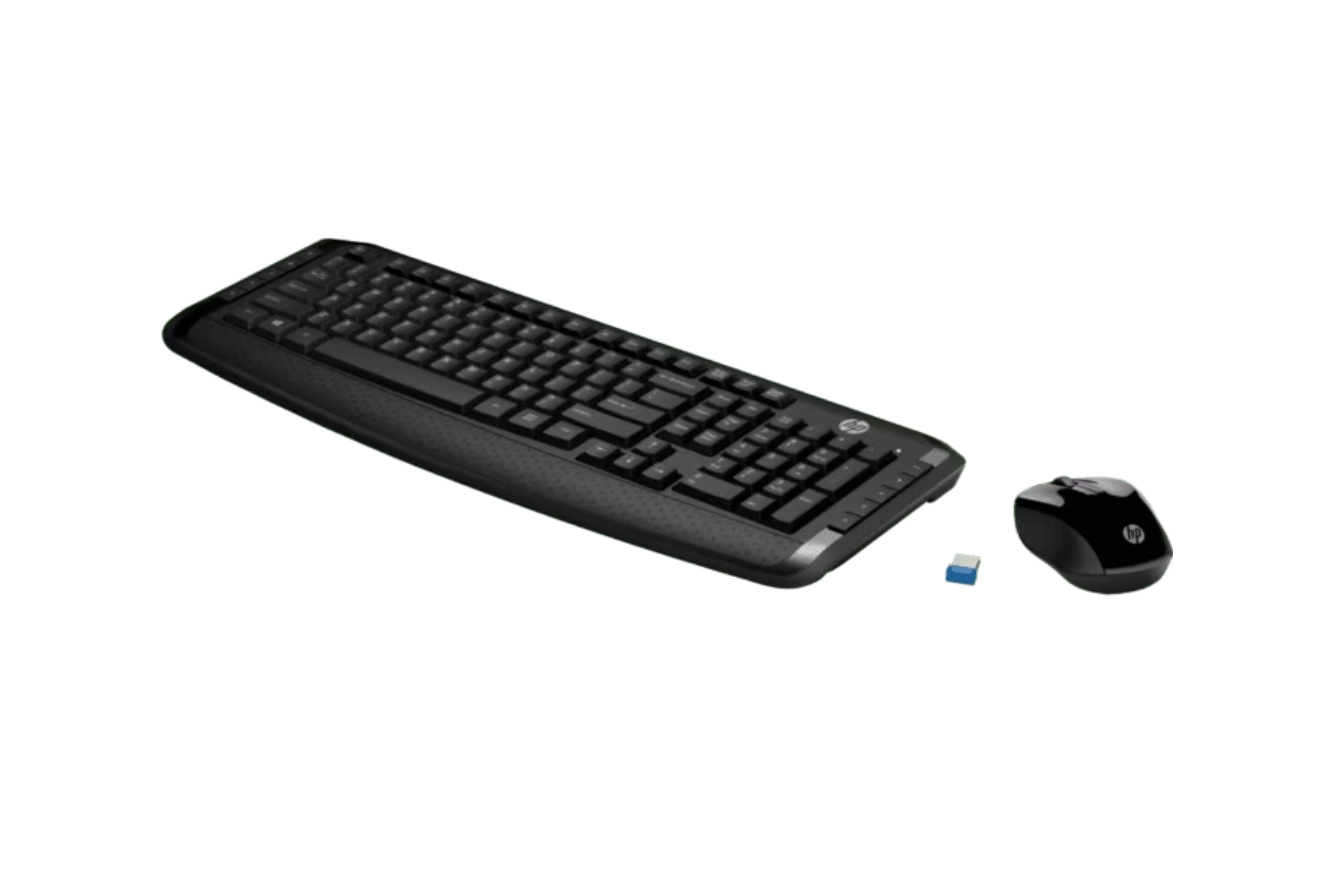 Kit Hp Teclado Y Mouse Inalámbrico 301 Negro – imagen 2