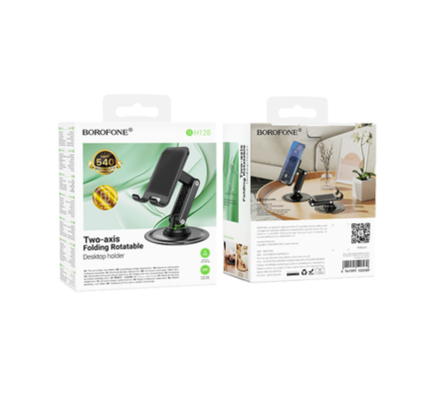 Soporte De Escritorio Para Smartphone Borofone Bh128 Negro – imagen 3