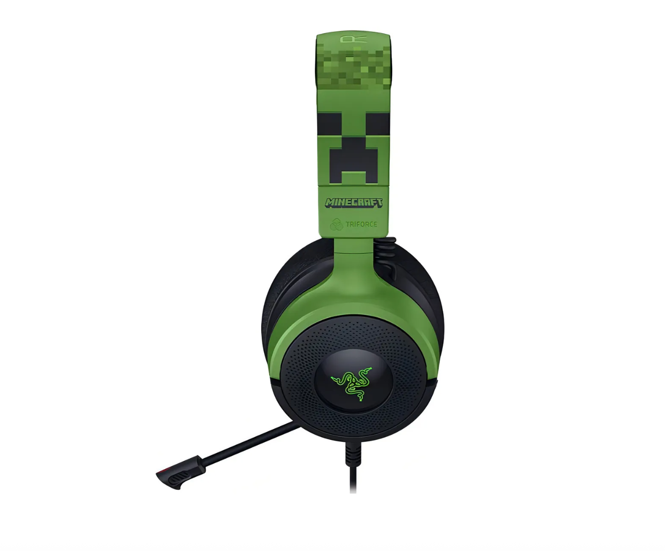 Audifono Gamer Razer Kraken V4 x Minecraft Usb Verde – imagen 3