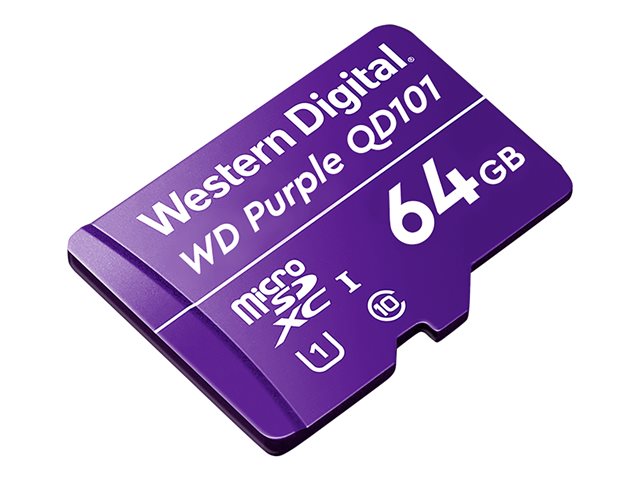 Memoria Micro Sd Wd Purple 64 Gb Surveillance Morado – imagen 2