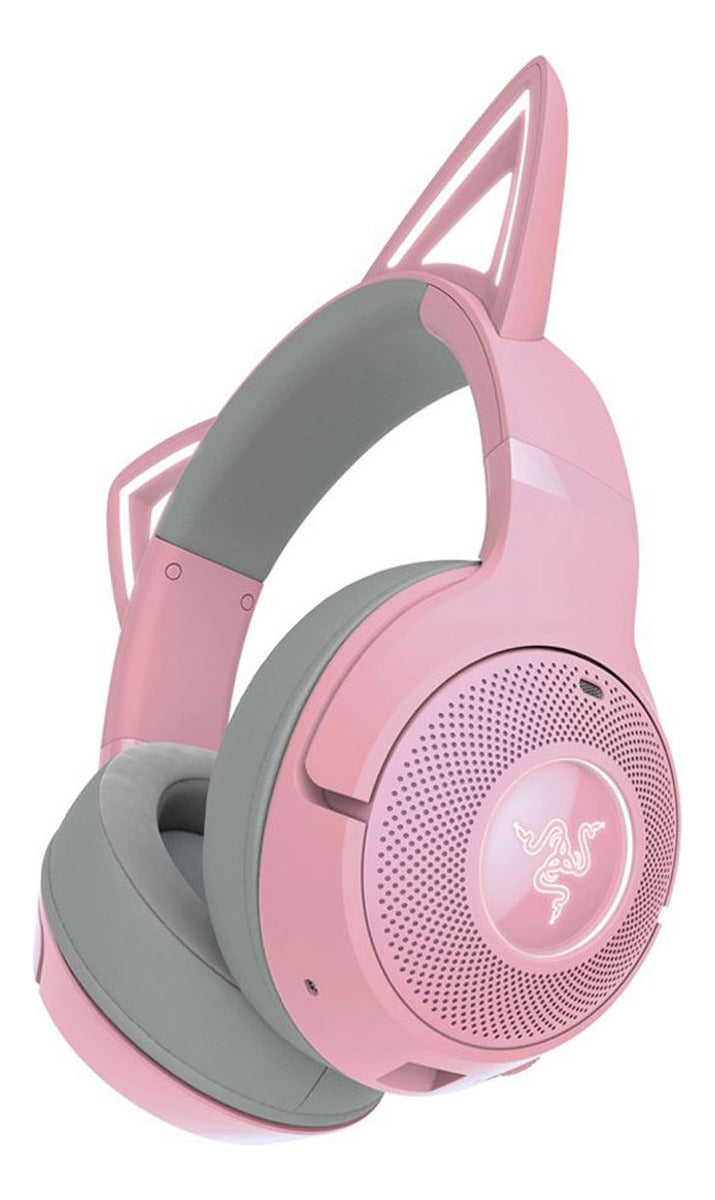 Audifono Gamer Razer Kraken Kitty V2 Bluetooth Quartz Rosado – imagen 3