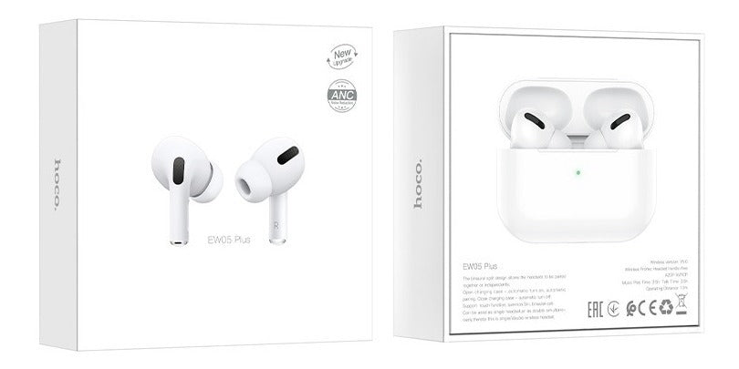 Audifonos Air Pods Bluetooth Hoco Tws Ew05 Blanco – imagen 5