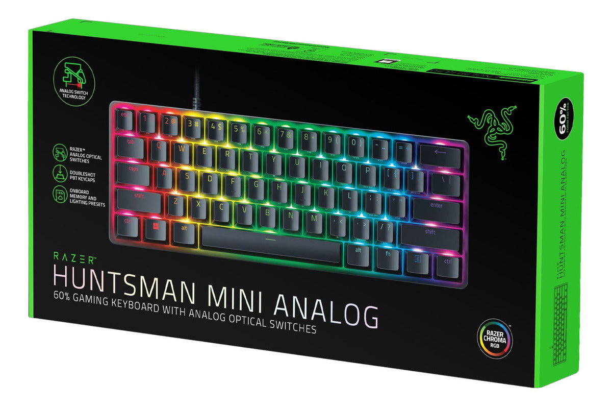 Teclado Gamer Razer Huntsman Mini Analogo 60% Ingles Negro – imagen 3
