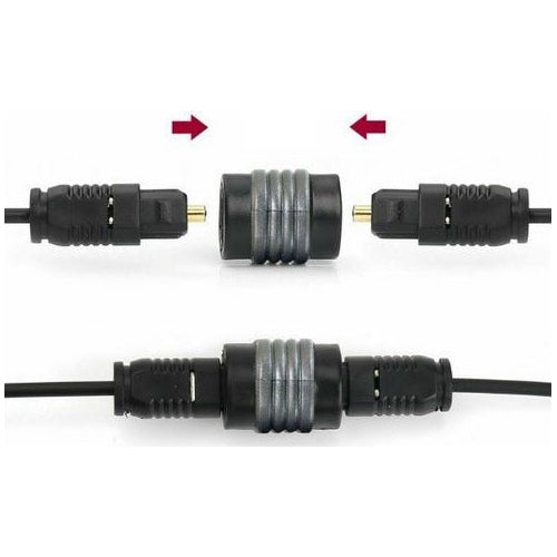 Conector De Cable De Extensión De Audio Óptico Toslink Birlink – imagen 4