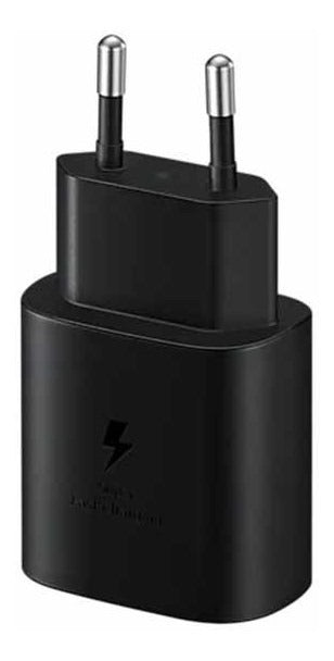Cargador Super Carga Rapida Tipo C 25w Para Samsung Negro – imagen 3
