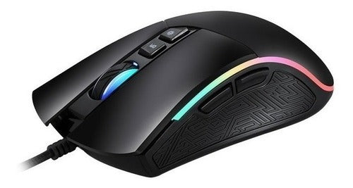Mouse Gamer Usb Hp M220 4800dpi Negro – imagen 2