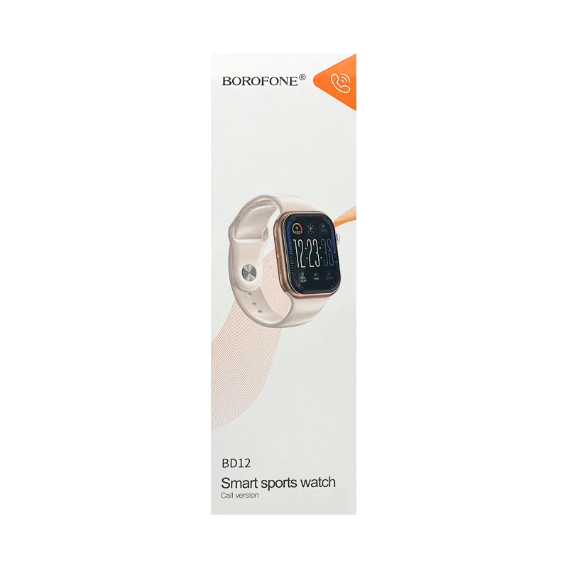 Smartwatch Reloj Inteligente Bluetooth Borofone Bd12 Dorado – imagen 3