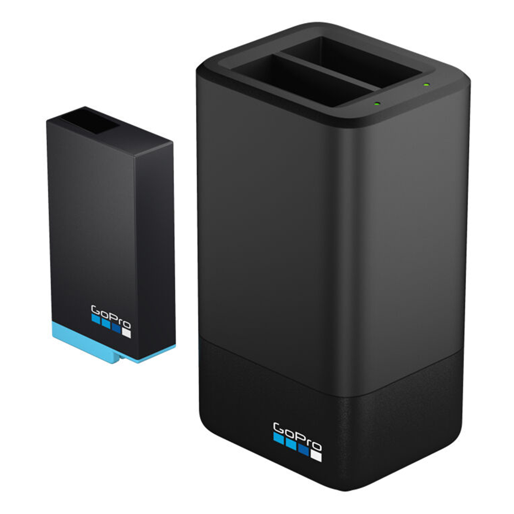 Cargador De Batería Dual + Batería Gopro Hero Max