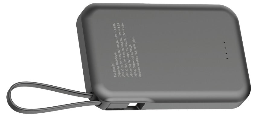 Powerbank Carga Rapida Magsafe Tecmaster TM-200568 10000 Mah Gris – imagen 4