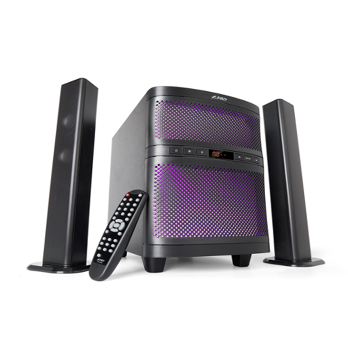 Parlantes Subwoofer Fenda F&D T-220X Bluetooth 70w 2.1 Negro