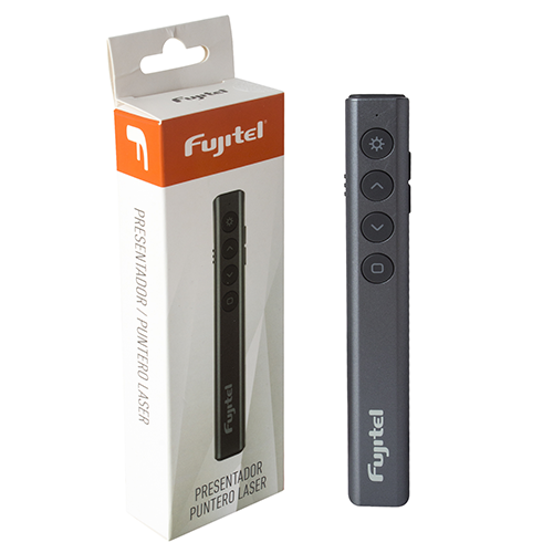 Presentador Fujitel Profesional Inalámbrico Gris