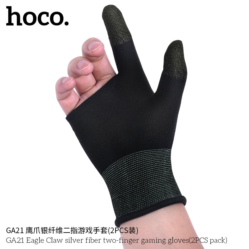 Guantes Gamer Hoco Ga21 Para Pantallas Smartphone Tablet Negro – imagen 4
