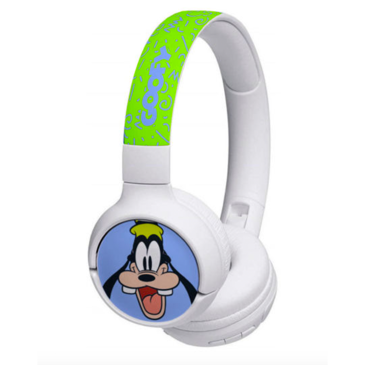 Audífonos Bluetooth Disney Goofy Blanco Verde