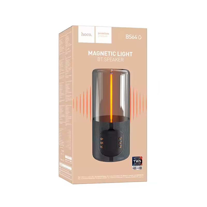 Parlante Bluetooth Hoco Bs64 Fm Tf Tws Gris – imagen 3