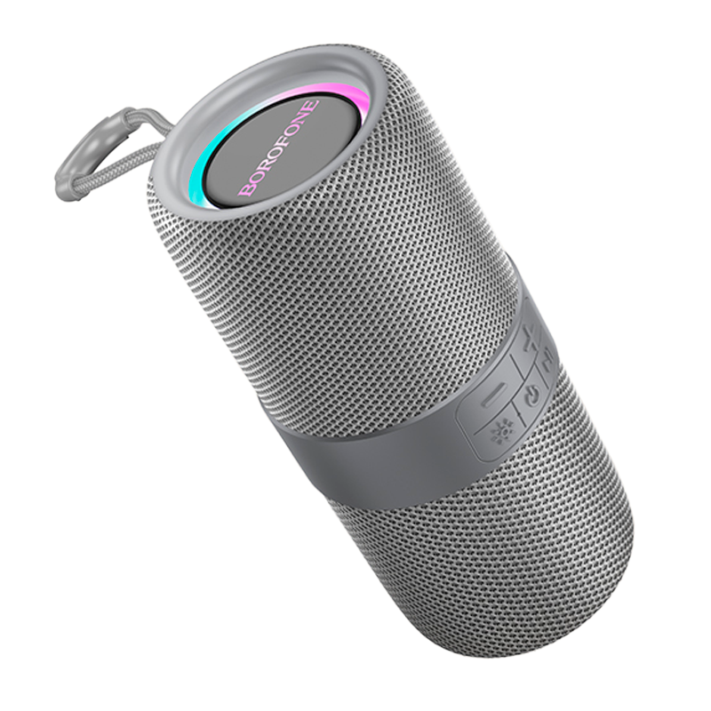 Parlante Inalambrico Bluetooth Borofone Br41 Fm Usb Tws Gris