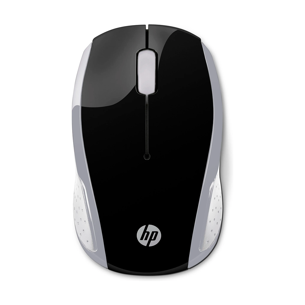 Mouse Inalambrico Hp 200 Negro Plateado