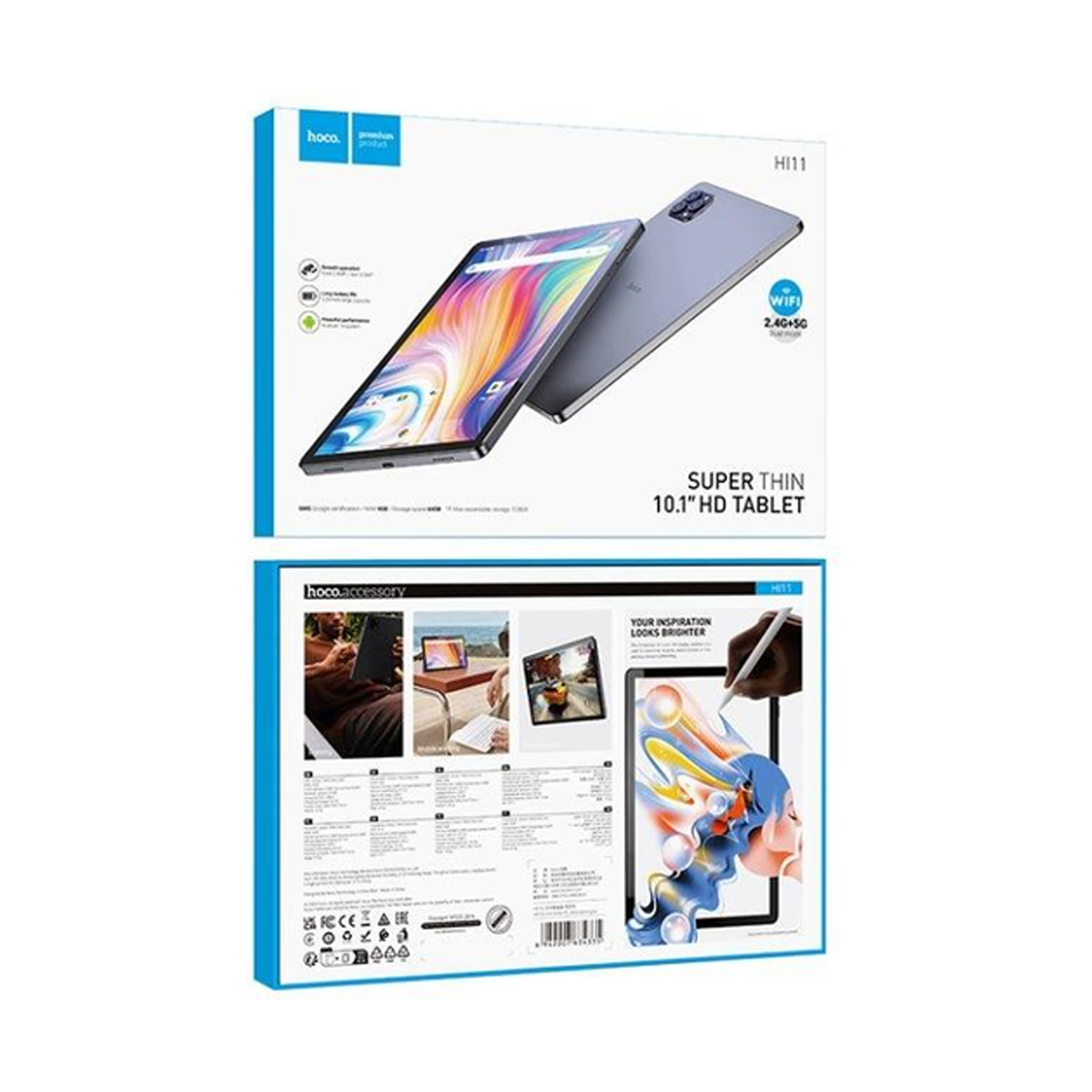 Tablet Hoco Hi11 64gb + 4gb Ram 10.1 Pulgadas Negro – imagen 3