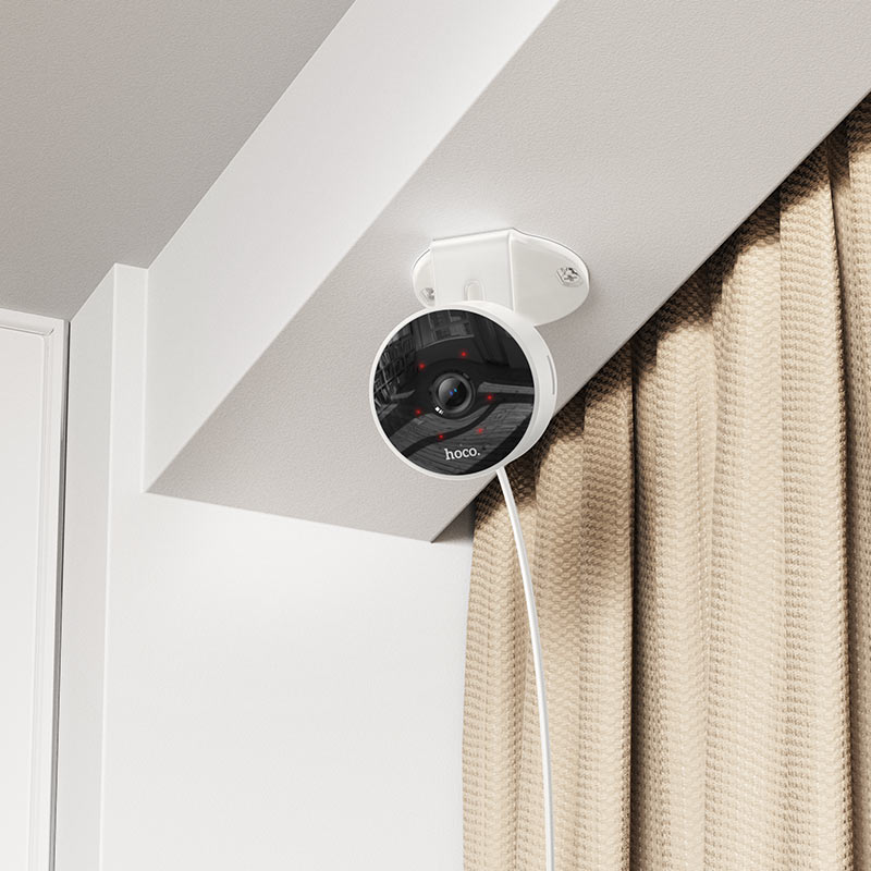 Cámara Seguridad Interior Hoco D7 Full Hd Blanco – imagen 4