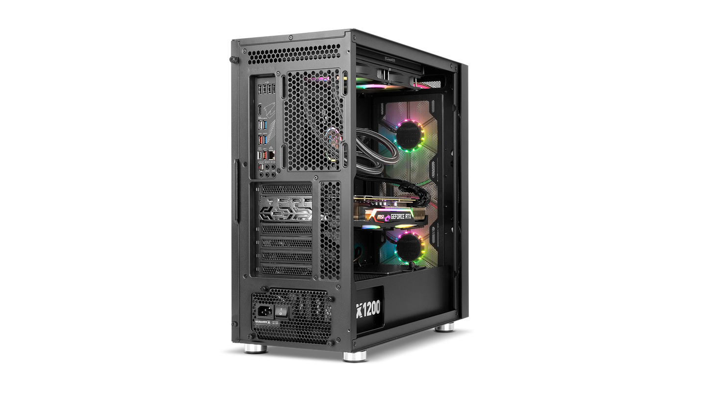 Gabinete Gamer Nox Hummer Nova Semitorre Axt Argb Negro – imagen 4