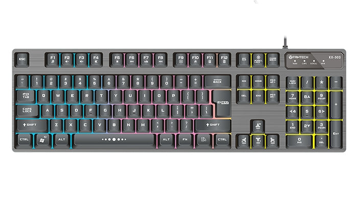 Combo Kit Gamer Fantech Teclado + Mouse Kx302 Major – imagen 4