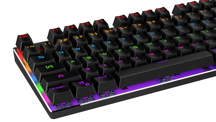 Teclado Gamer Mecanico Gamenote KB435L RGB Negro – imagen 5