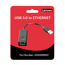 Adaptador Lenovo Usb 3.0 a Ethernet Rj45 Negro – imagen 3