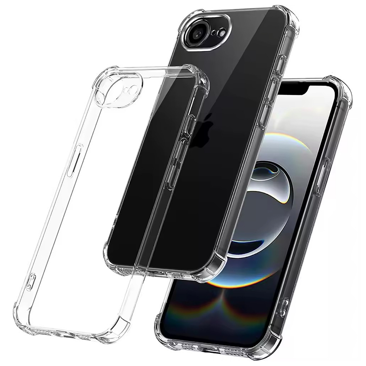 Carcasa Iphone 16e Transparente Gel Tpu