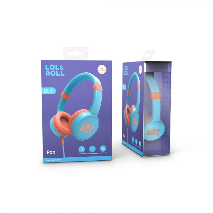 Audifono De Niño Energy Sistem Lol&Roll Pop Azul – imagen 5