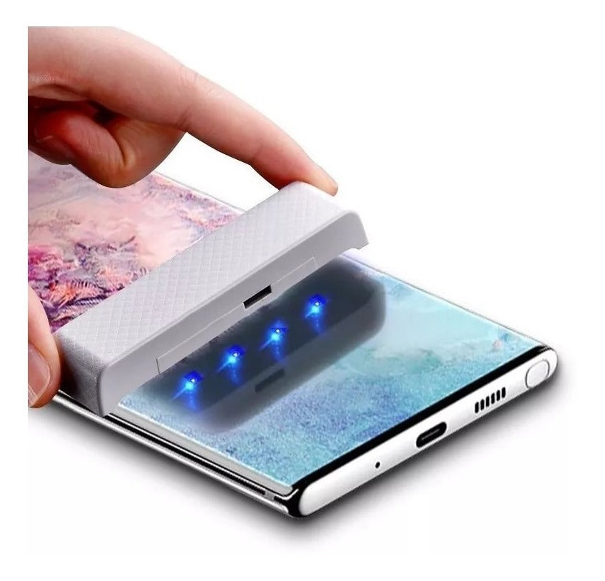 Samsung Galaxy Note 10 Vidrio Templado Full Glue Nano Optics Curved – imagen 3