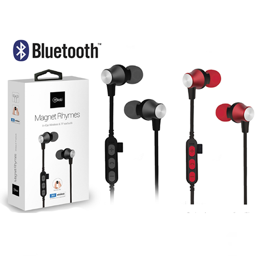 Audífonos Bluetooth Rhymes Micro sd Microlab Negro