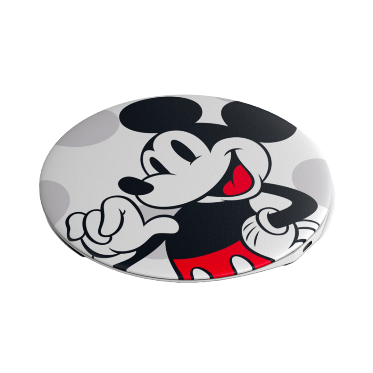 Cargador Inalámbrico Disney Metal 15w Usb C Mickey Blanco