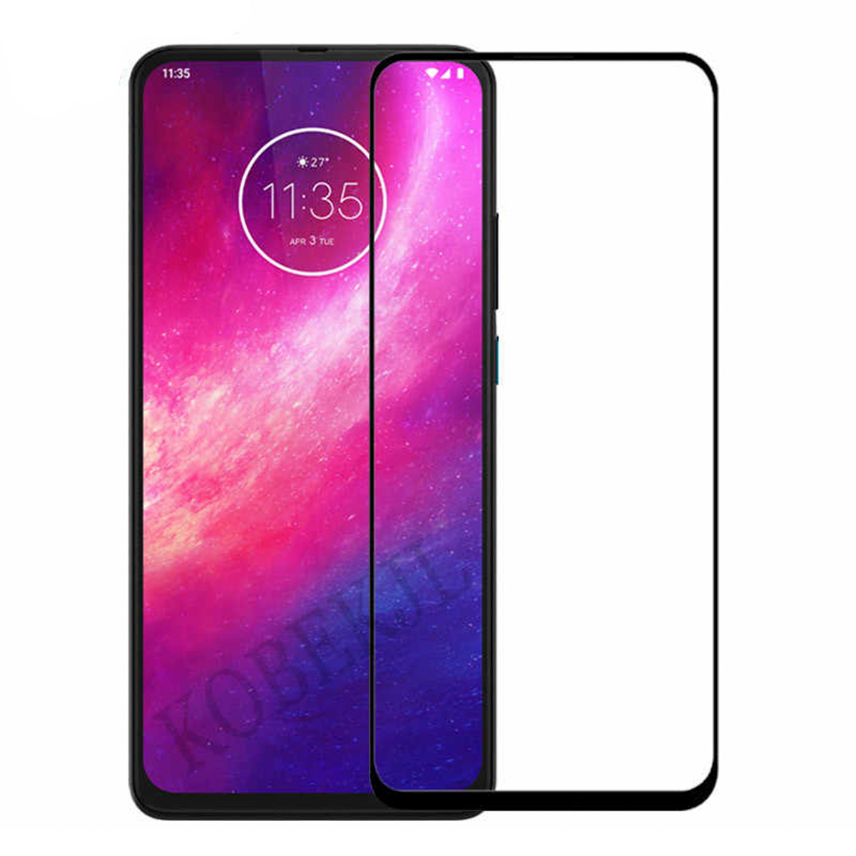 Motorola Moto One Hyper Vidrio Templado 3D Full Pegamento
