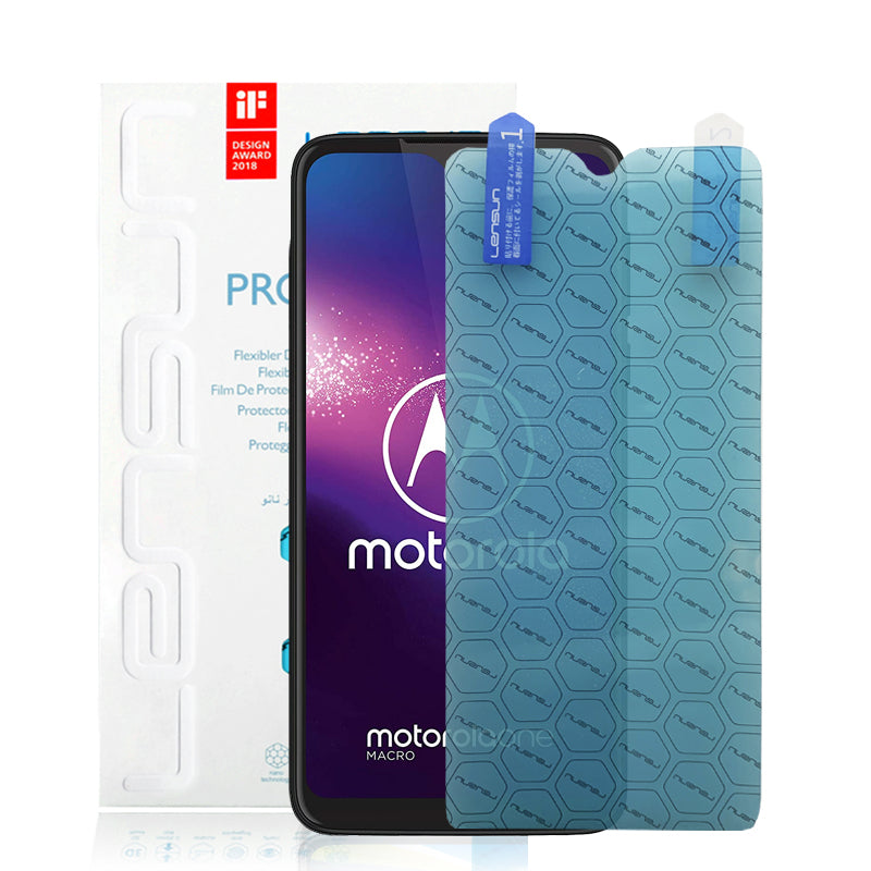 Motorola Moto One Macro Lamina Nanotech Lensun