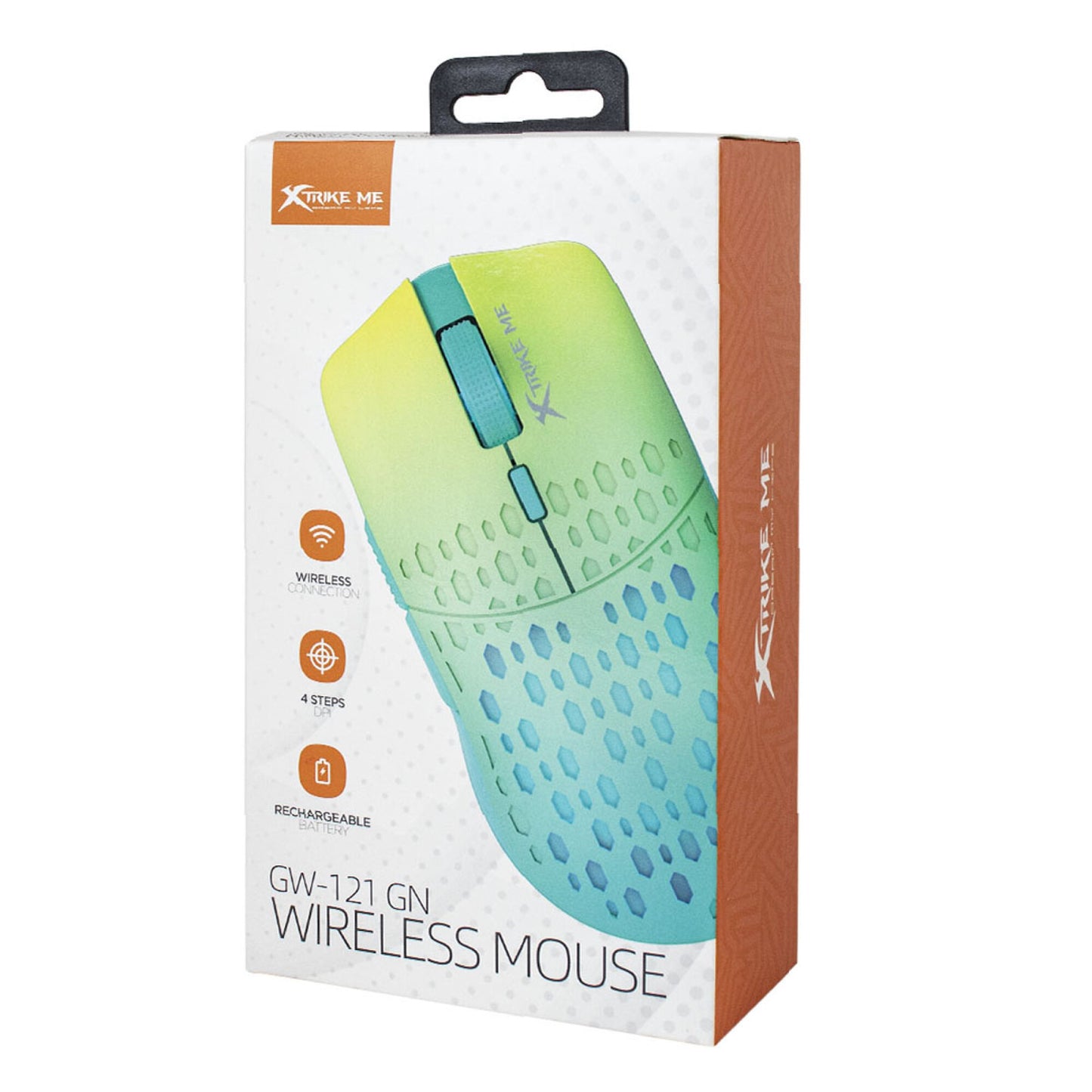 Mouse Gamer Xtrike Me Gw-121gn 3200dpi Verde – imagen 3