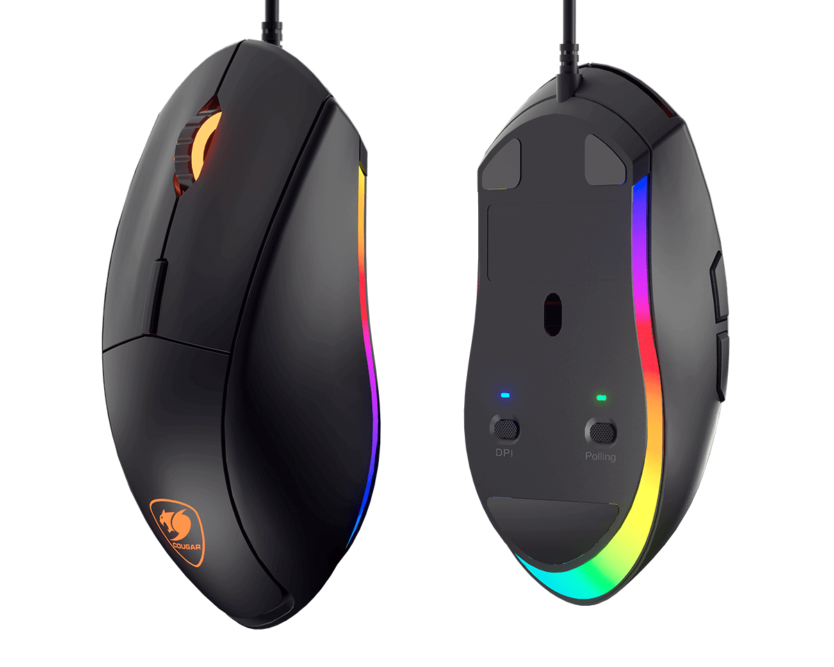 Mouse Gamer Cougar XT Rgb 4000 Dpi Negro – imagen 7