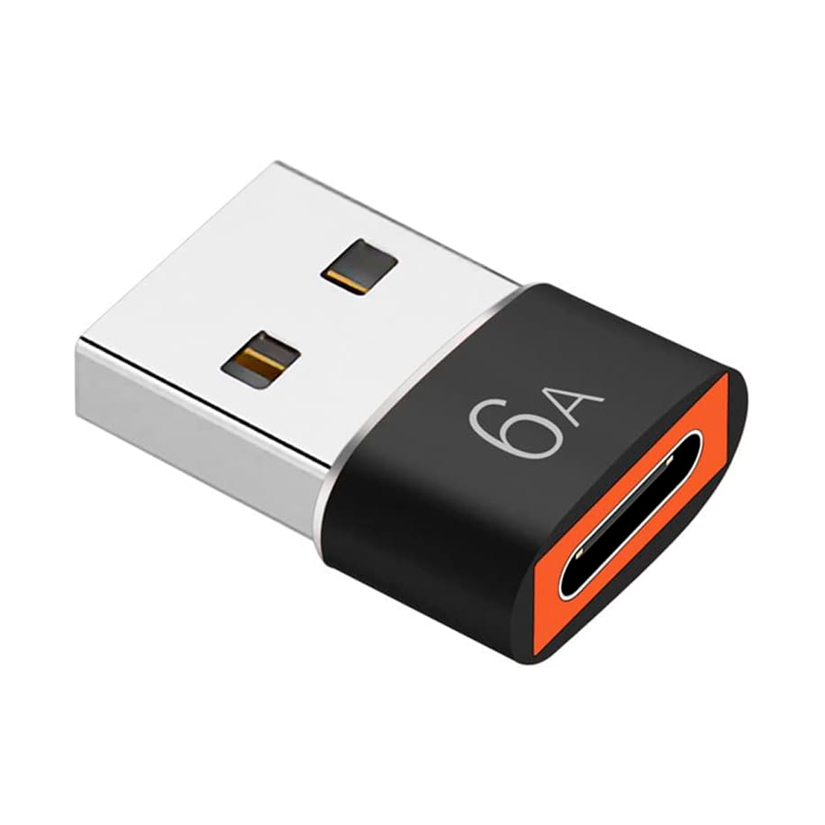 Adaptador Tipo C a Usb 6a Motomo Negro